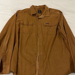 RVCA Corduroy Button down Shirt